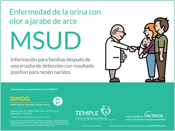 MSUD booklet in Spanish