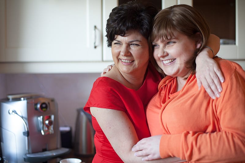 Kasia Leszek and her mother Nutricia Consumer Kasia Leszek and her mother