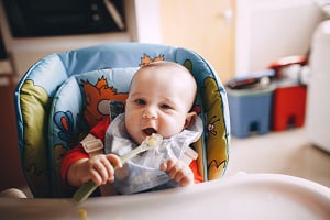 Baby in Highchair