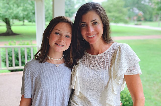 Heather and her daughter