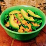 Mango Salsa Salad in bowl