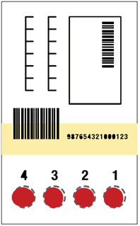 illustration of a PHE level card