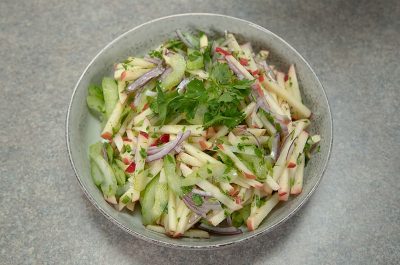 Apple Salad in a bowl