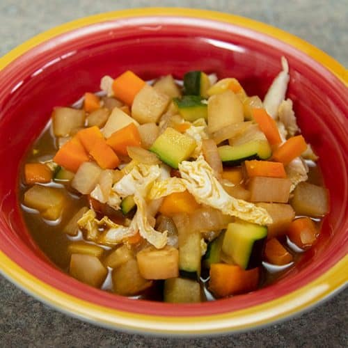 Hearty Vegetable Stew in a bowl