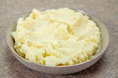 Parsnip & Potato Mash in a bowl