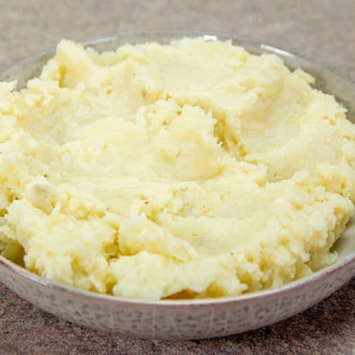 Parsnip & Potato Mash in a bowl