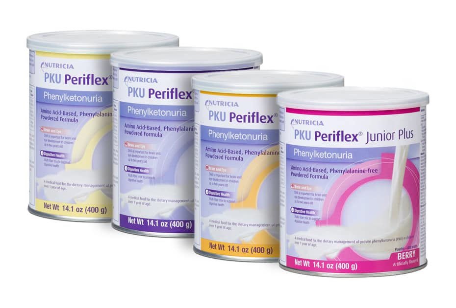 PKU Periflex Junior Plus products