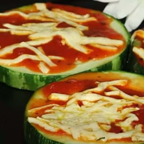 Zucchini Pizza Bites